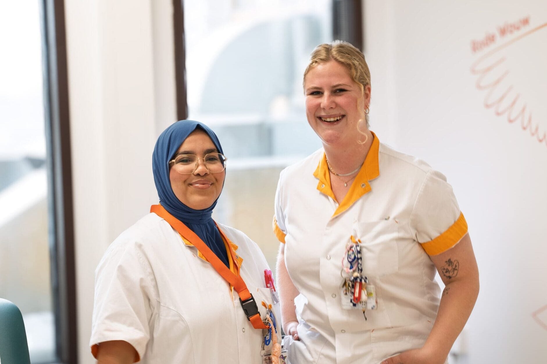 Kaoutar & Loes
